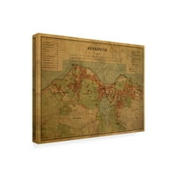 Red Atlas dizajnira 'Reyk 1903' platno umjetnost