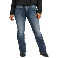 Tvrtka Silver Jeans. Ženske traperice srednje visine u srednjem struku, veličine 24-36