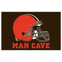 - Cleveland Browns Man Cave Starter prostirka 19 x30