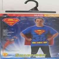 Rubies Superman majica odraslih kostima za Noć vještica