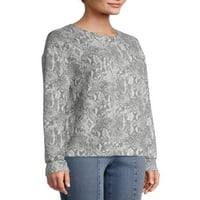 Ženski pleteni pulover s okruglim vratom od A-liste