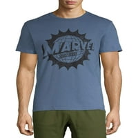 Marvel Vintage logotip muške i grafičke majice velikih muškaraca