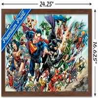Stripovi-oživljavanje Lige pravde-Grupni zidni poster, 14.725 22.375