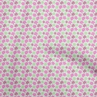 rajon pletenina ružičasta Tkanina cvjetni uzorci obrt dekor tkanina s otiskom širine dvorišta