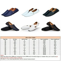 Izbor / muške ravne cipele bez zatvaranja; ravne cipele s niskim gornjim dijelom; modne sandale za plažu s okruglim prstima; udobne