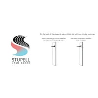 Stupell Industries Minute Parking Smiješna kupaonica Fraza Zona istovara, 12, dizajn Daphne Polselli