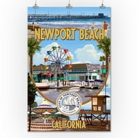 Njuport Beach, Kalifornija, Montaža Njuport Beach