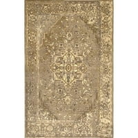 Vintage perzijski tepih, 8 inča, plava