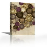Purple Whimsy II - Galerija suvremene likovne umjetnosti Giclee on Canvas Wrap - dekor - Umjetničkih slika - Spreman da se objesi