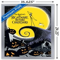 Tim Burtonov zidni poster noćna mora prije Božića iz 22.375 34