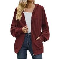 Ženski kardigan s kratkim rukavima i džepom džemper s dugim rukavima kardigan casual crop kardigan lagana jakna bluza vrhovi preveliki