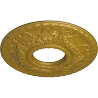 Stolarija 1 8 1 4 3 4HURLI stropni medaljon, ručno oslikan zlatom faraona