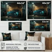 Dizajnirati Aston Exotic Car Photography Canvas Wall Art