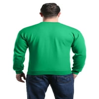 Muška majica s kapuljačom s kapuljačom koja voli kornjače s okruglim vratom s kapuljačom-velika Irska zelena