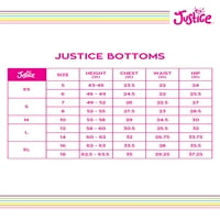 Justice Girls Core Jezgare, veličine 5- & Plus