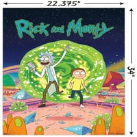 Rick i Mortie-Naslovnica zidnog plakata, 22.375 34