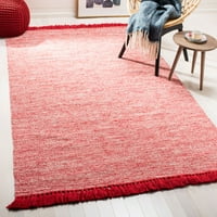 Jednobojni tkani pamučni tepih od pamuka, 8' 10', Zlatni