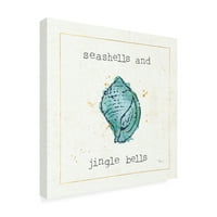 Zaštitni znak likovne umjetnosti 'Sea blaga I Jingle Bells' Canvas Art by Pela Studio