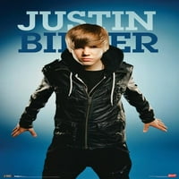 Justin Bieber-plakat na zidu od 22.375 34