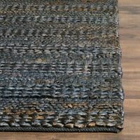 Tkani tepih od prirodnih vlakana, siva, 2 '3 10'