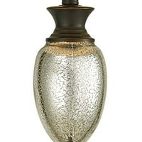 113-vatna antička živa staklena podna svjetiljka s brončanim osvjetljenjem prijenosna svjetiljka sa žarnom niti