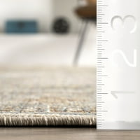 Tradicionalni tepih za medaljon, 10 '14', Bež