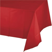 Klasični crveni stolnjak za stol