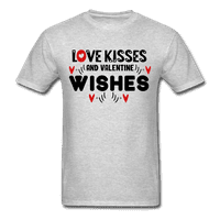 Ljubavni poljupci i želje za Valentinovo-klasična majica ' s