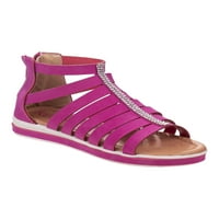 Kensie Girl Open Toe Strappy Gladiator Style sandala