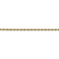 Četverostruki lanac od žutog zlata s dijamantima izrezanim u Mid-Karat