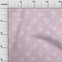 pamučni poplin ružičasta i ružičasta Tkanina Azijski blok za šivanje Zanatski otisci na tkanini širine dvorišta