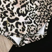 Jedno otkriće jesenska odjeća za djevojčice Leopard kombinezon vrhovi hlače tajice Komplet odjeće