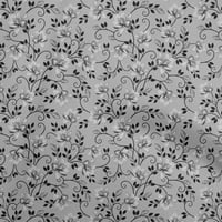pamučna poplin siva Tkanina cvjetna tkanina za šivanje od Uradi Sam tkanine od pamuka širok raspon šivaćih potrepština za odjeću