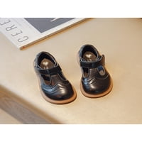 Cipele za djevojčice; sandale za djevojčice; udobne ravne sandale; prozračne ravne sandale; Ležerne Cipele za djevojčice; Crna 8-inčna