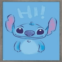 Zidni plakat Lilo & Stitch-zdravo, 22.375 34