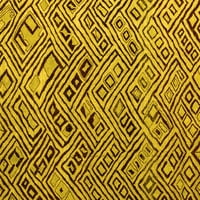 Tvrtka alt strojno pere pravokutne apstraktne žute moderne unutarnje prostirke, 5' 7'