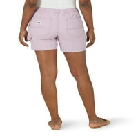 Lee ženska baština visoki porast opuštenih fit dungaree kratkih hlača