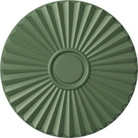 Stolarija od 9 do 3 4do 3 do 8, ručno oslikani atenski zeleni stropni medaljon