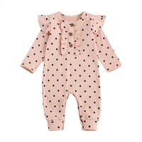 Komplet odjeće za bebe a-list, kombinezon s okruglim vratom i dugim rukavima, jednodijelno odijelo za fotografiranje