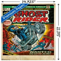 Stripovi - Ghost Rider - Naslovnica zidni poster s gumbima, 14.725 22.375