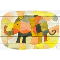MARMONT HILL - Slonove boje Yolanta Gawlik uokvireni slikarska tiska